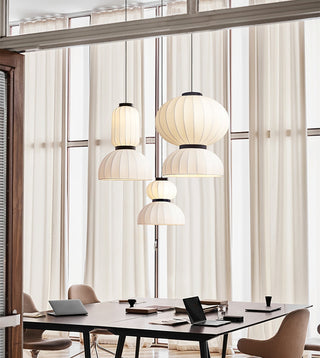 Eurzorion Soie Lanterne Suspension Lumière