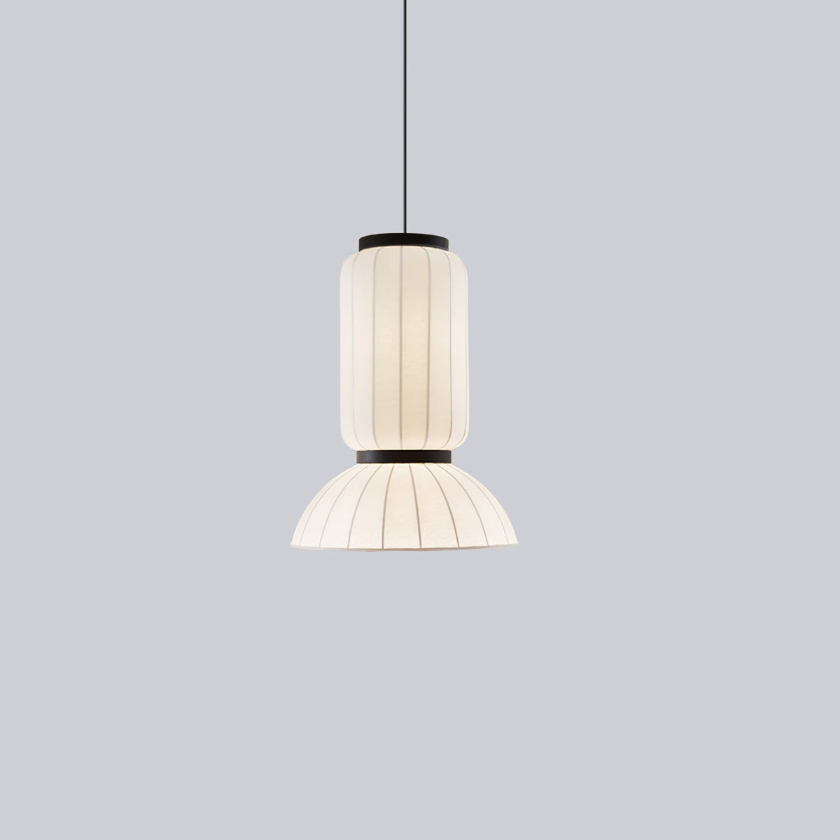 Cyriana Soie Lanterne Suspension Lumière