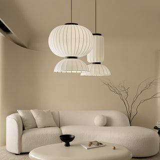 Eurzorion Soie Lanterne Suspension Lumière