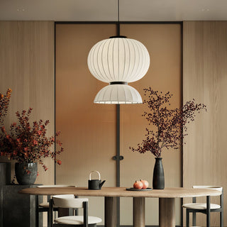 Eurzorion Soie Lanterne Suspension Lumière