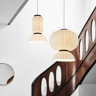 Eurzorion Soie Lanterne Suspension Lumière
