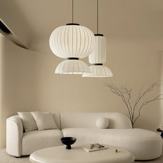 Eurzorion Soie Lanterne Suspension Lumière
