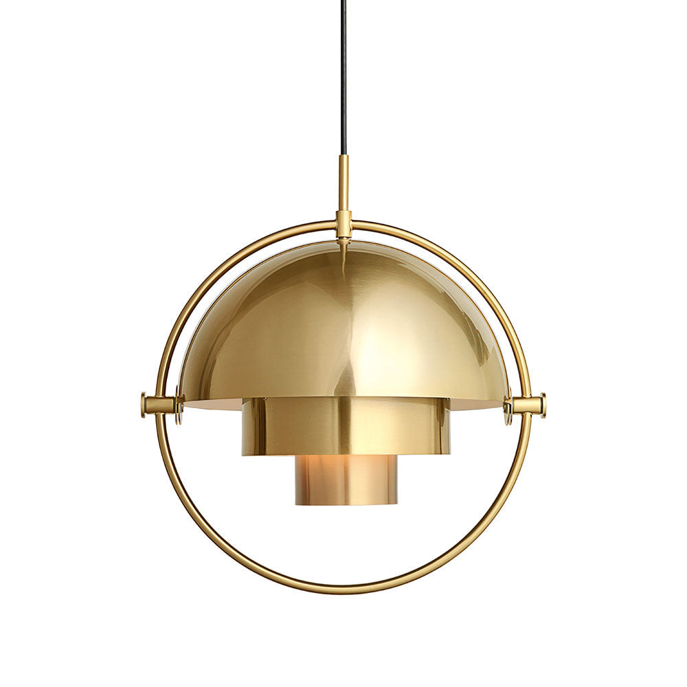 Glenivia Suspension Boule Déformée Dorée