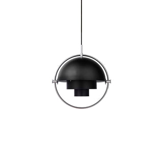 Lustra Suspension Boule Déformée Dorée