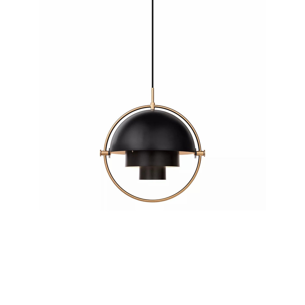 Glenivia Suspension Boule Déformée Dorée