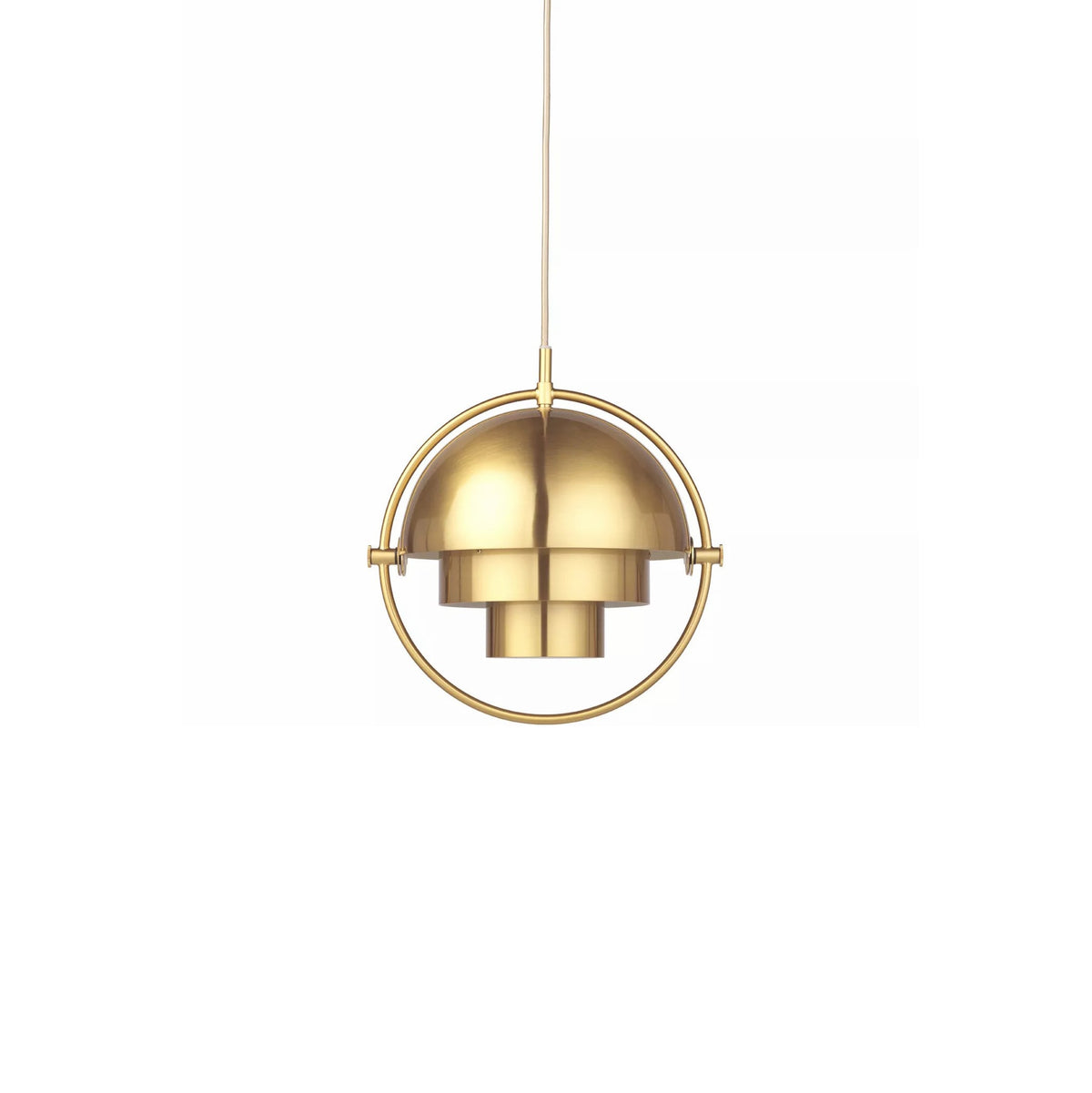Glenivia Suspension Boule Déformée Dorée