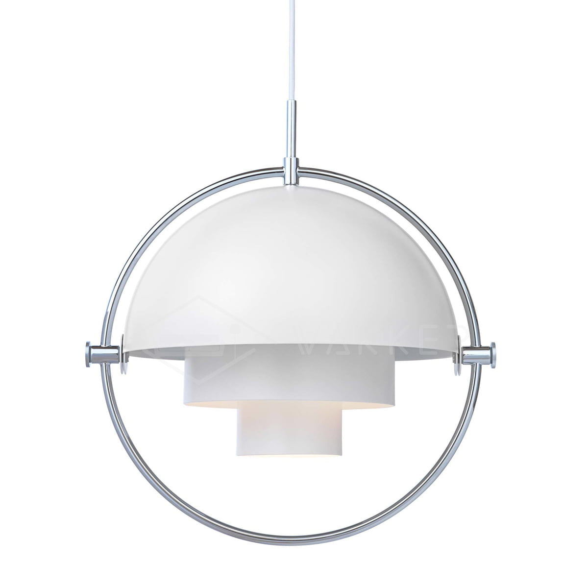 Glenivia Suspension Boule Déformée Dorée