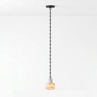 Multi-Tier Chain Drum Pendant Lamp-Neutral Decor