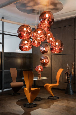 Milo Suspension Soufflé Cluster Irrégulier Sculptural