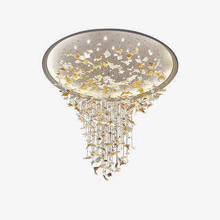 Syraean Lustre en cristal multicolore en forme de feuille d'érable