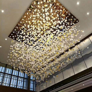 Syraean Lustre en cristal multicolore en forme de feuille d'érable