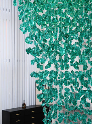 Veshaa Lustre en cristal de pierre de luxe postmoderne