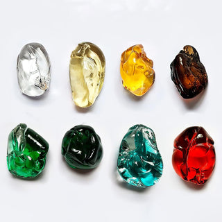 Veshaa Lustre en cristal de pierre de luxe postmoderne