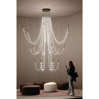 Multidot Chandelier-Neutral Decor