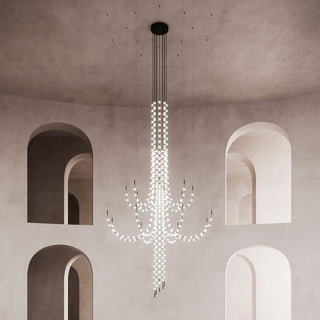 Multidot Chandelier-Neutral Decor