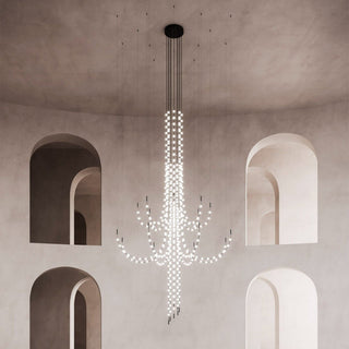 Multidot Chandelier-Neutral Decor