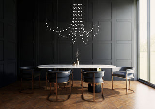 Multidot Chandelier-Neutral Decor