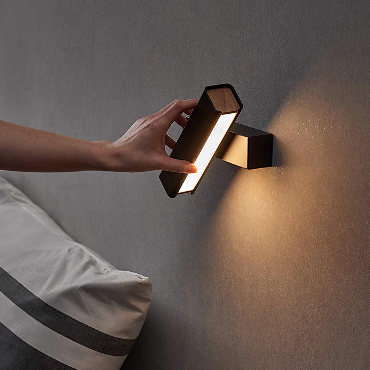 Wall Lamp Adjustable Aluminum Light for Bedroom and Living Room-Neutral Decor