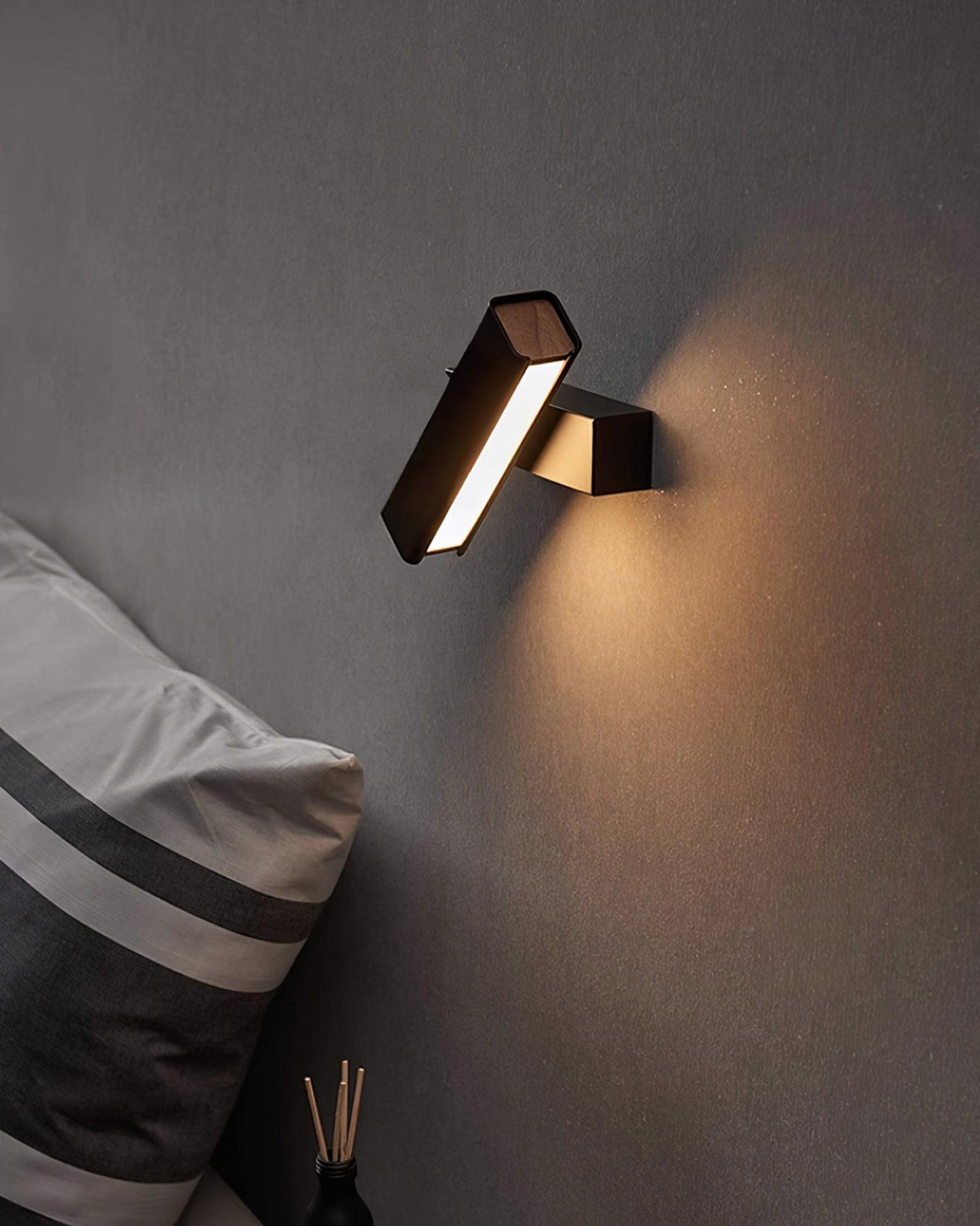 Wall Lamp Adjustable Aluminum Light for Bedroom and Living Room-Neutral Decor