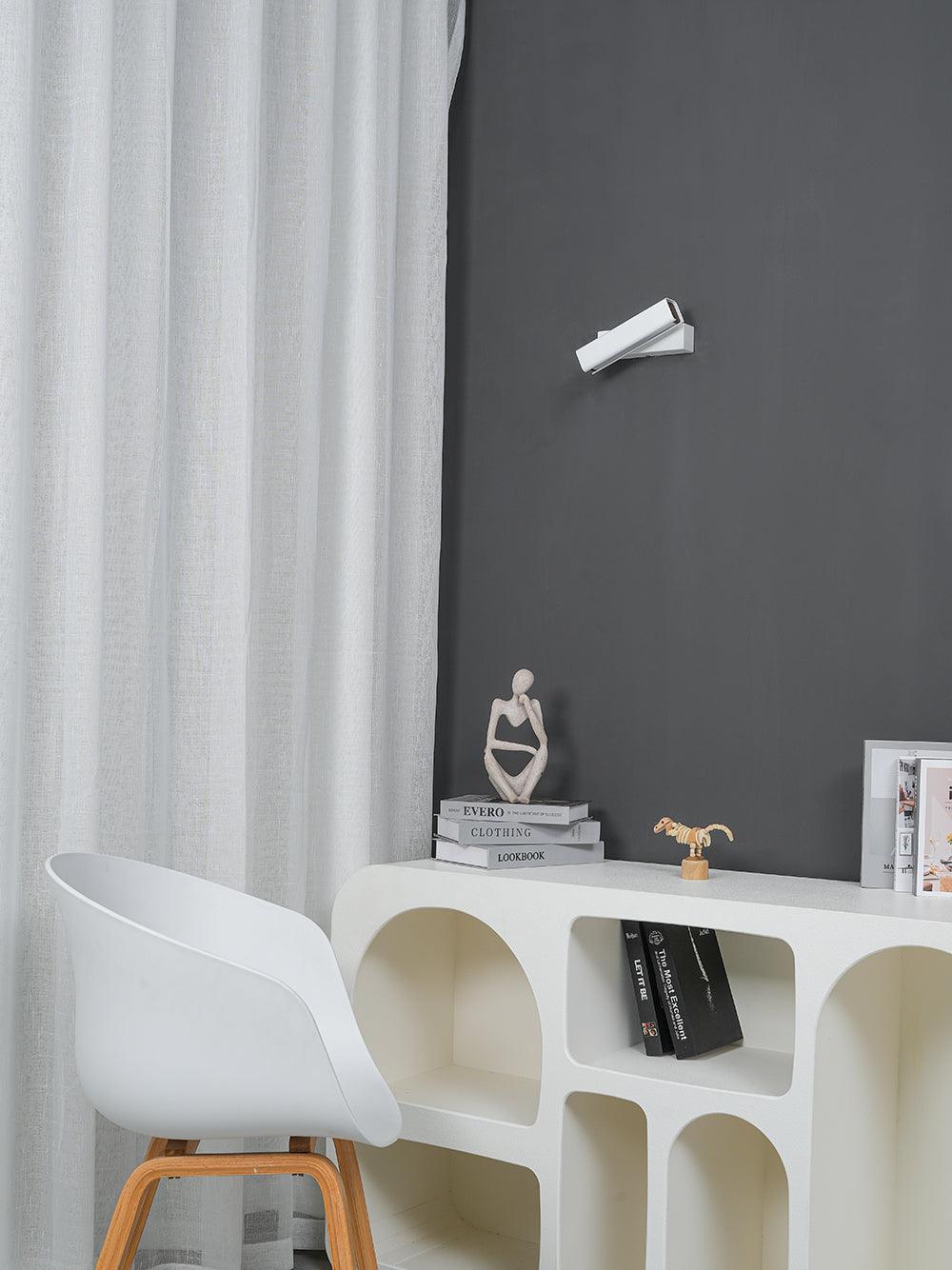 Wall Lamp Adjustable Aluminum Light for Bedroom and Living Room-Neutral Decor
