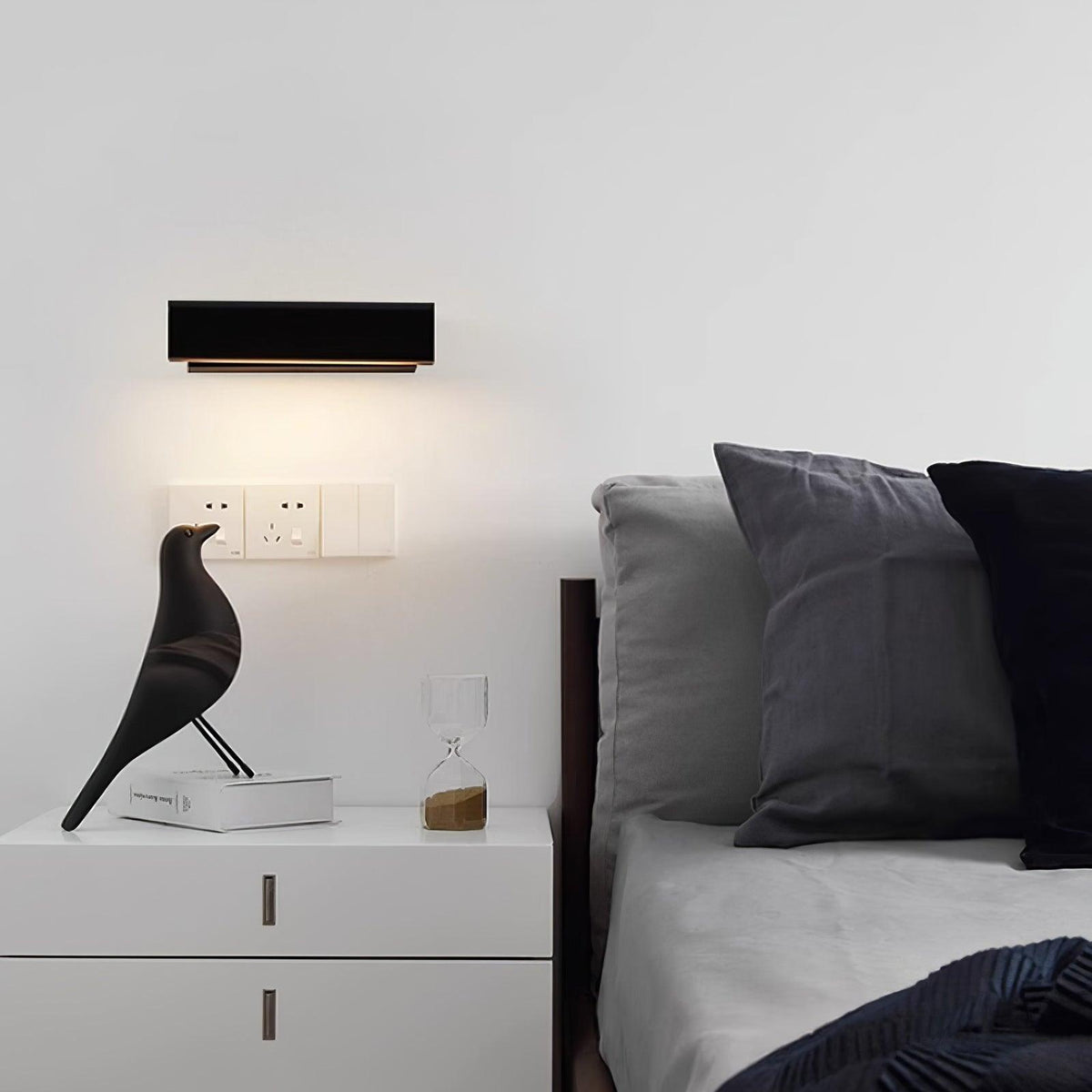 Wall Lamp Adjustable Aluminum Light for Bedroom and Living Room-Neutral Decor