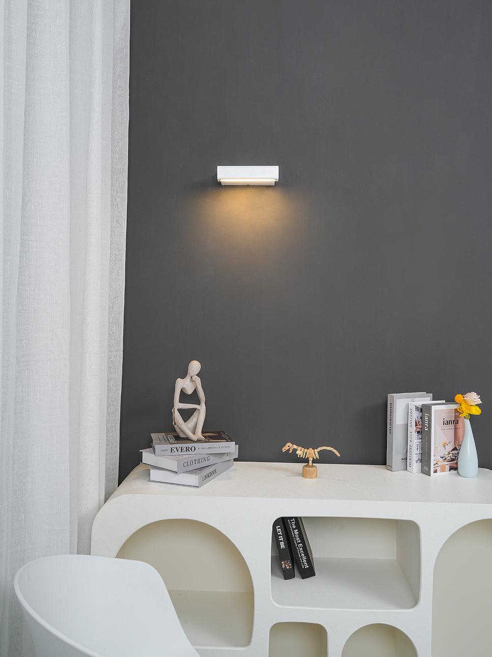 Wall Lamp Adjustable Aluminum Light for Bedroom and Living Room-Neutral Decor