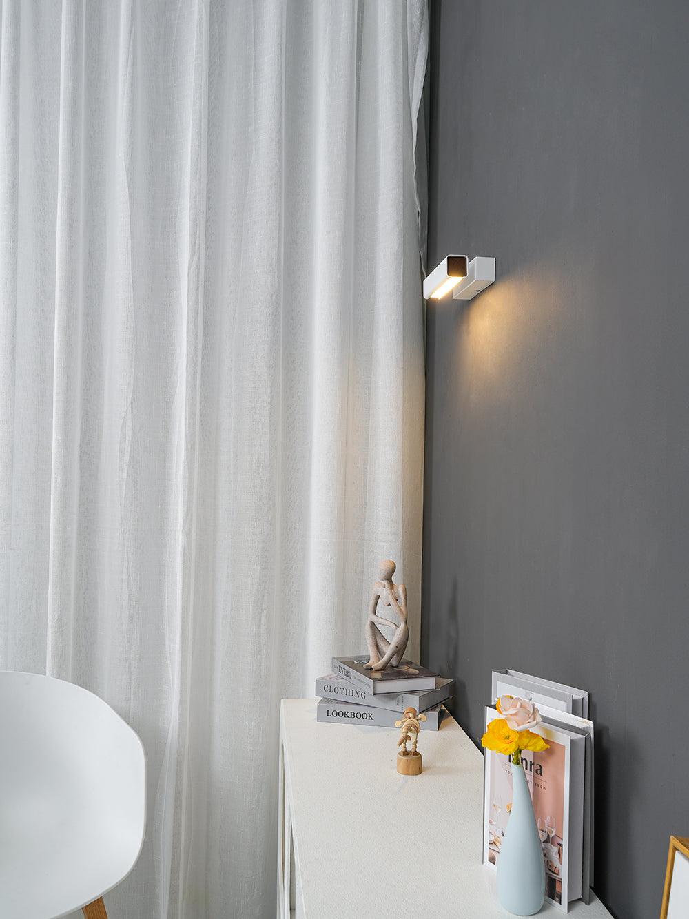 Wall Lamp Adjustable Aluminum Light for Bedroom and Living Room-Neutral Decor