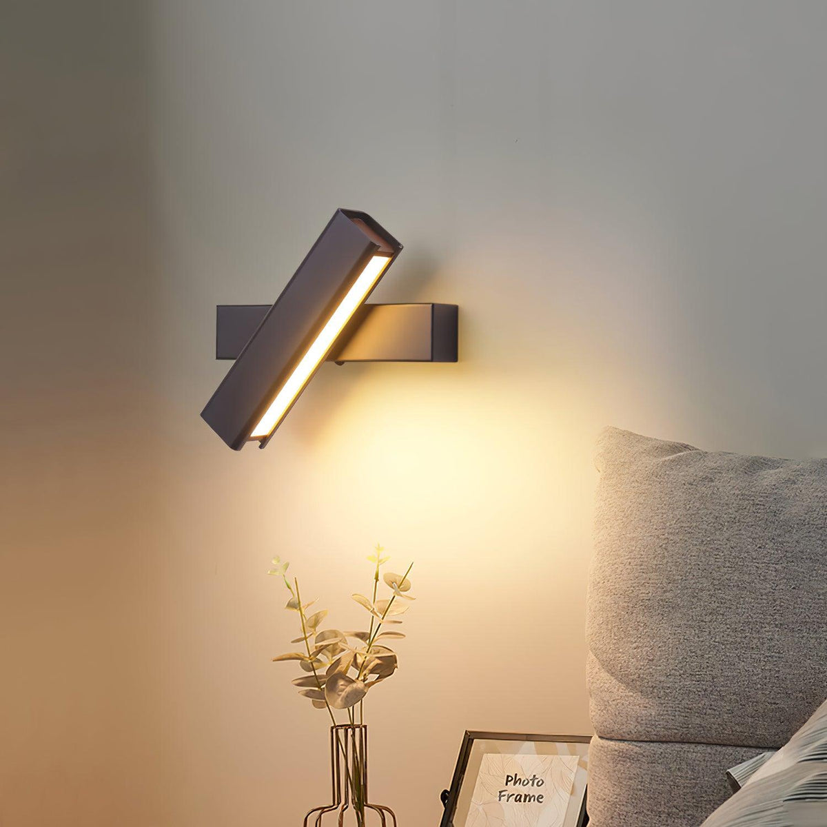 Wall Lamp Adjustable Aluminum Light for Bedroom and Living Room-Neutral Decor