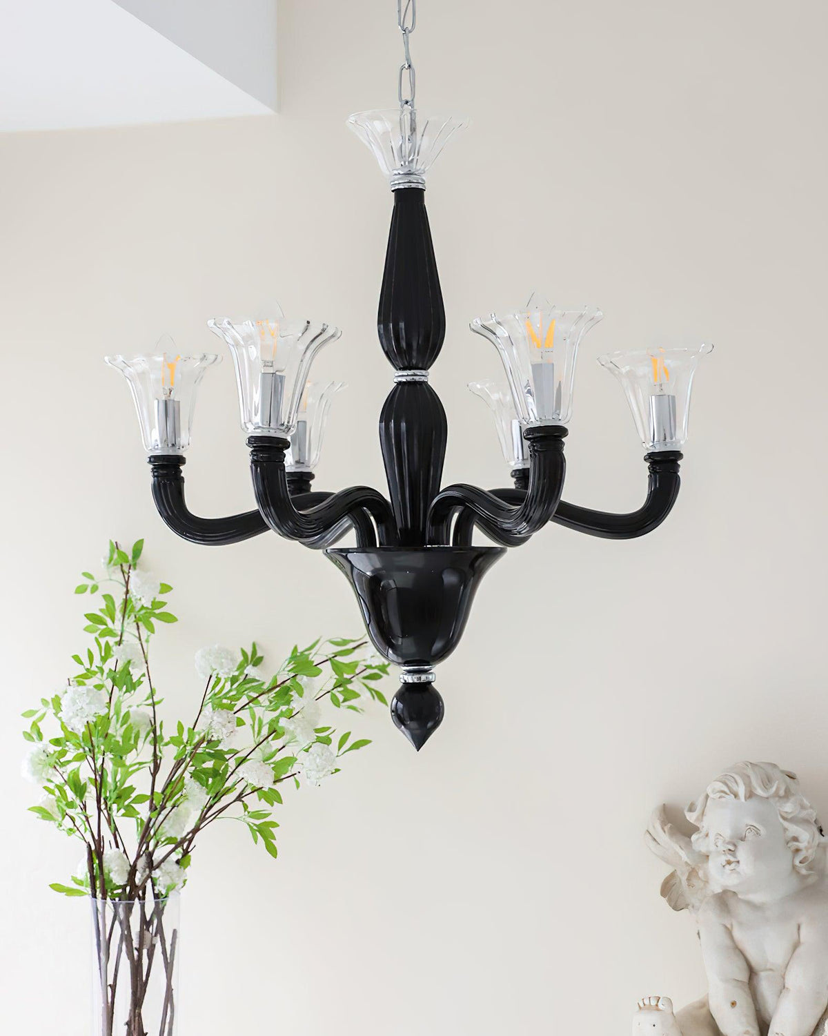 Aldelle Lustre en Verre Classique