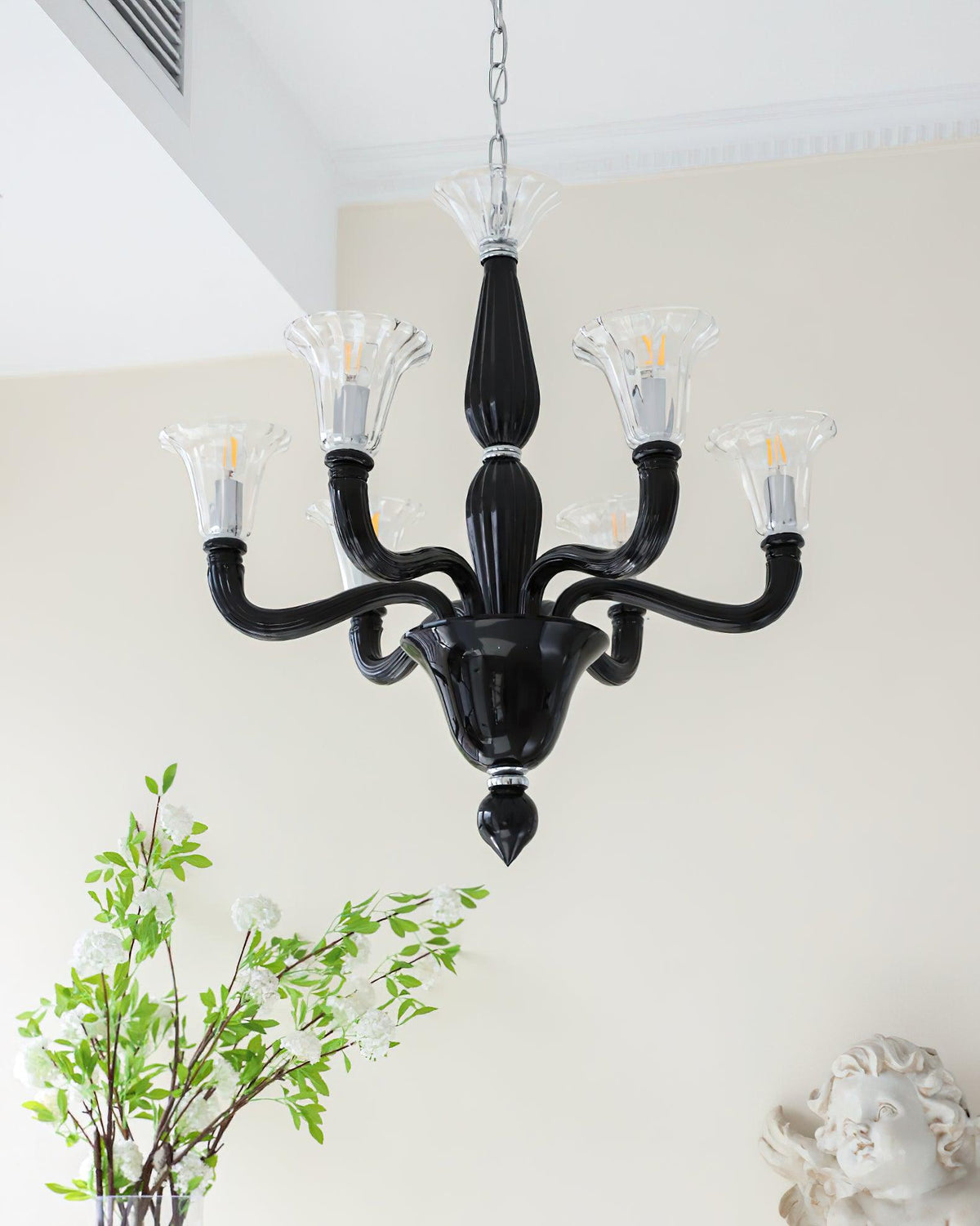 Aldelle Lustre en Verre Classique