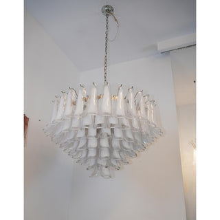 Orshaan Lustre Postmoderne de Luxe en Métal et Verre