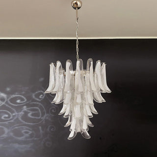 Orshaan Lustre Postmoderne de Luxe en Métal et Verre