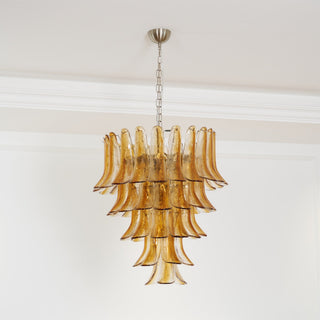 Aurora Lustre en Verre Ambre