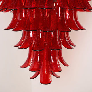 Aurora Lustre en Verre de Luxe