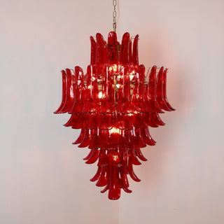 Aurora Lustre en Verre de Luxe