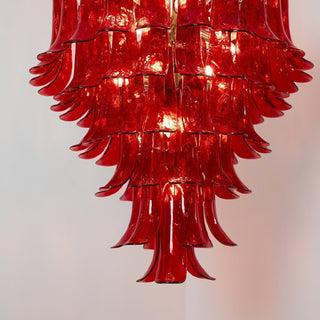 Aurora Lustre en Verre de Luxe