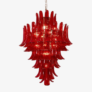 Aurora Lustre en Verre de Luxe