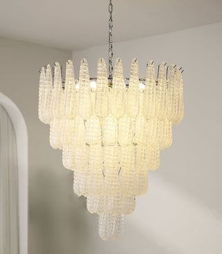 Aurora Lustre Pigne en Verre de Murano Texturé Luxe