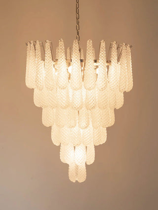 Aurora Lustre Pigne en Verre de Murano Texturé Luxe