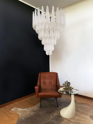 Aurora Lustre Pigne en Verre de Murano Texturé Luxe