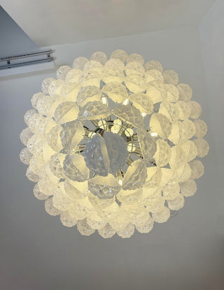 Aurora Lustre Pigne en Verre de Murano Texturé Luxe