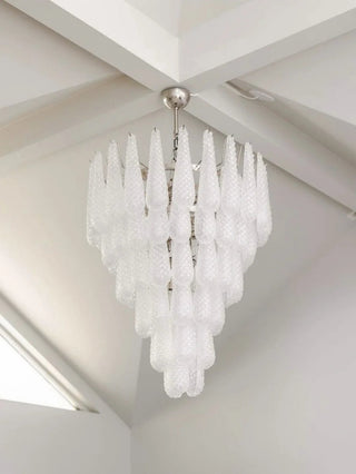 Aurora Lustre Pigne en Verre de Murano Texturé Luxe