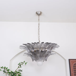 Aurora Le Lustre en Verre de Murano Clair