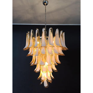 Alsorisra Lustre Postmoderne de Luxe en Verre Pétale