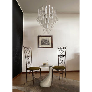Alsorisra Lustre Postmoderne de Luxe en Verre Pétale