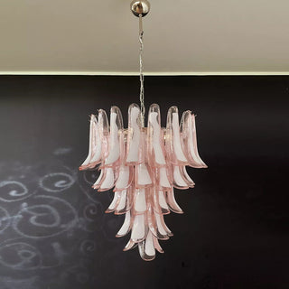 Alsorisra Lustre Postmoderne de Luxe en Verre Pétale