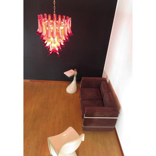 Alsorisra Lustre Postmoderne de Luxe en Verre Pétale