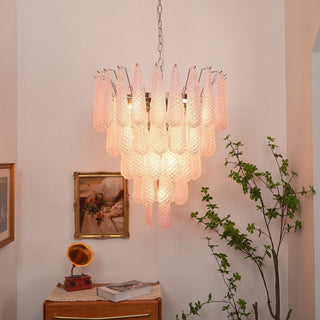 Aurora Lustre Rose Goutte Rosée Cascadant Romantique