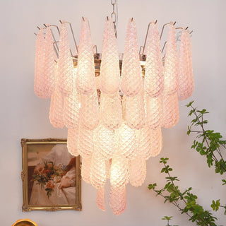 Aurora Lustre Rose Goutte Rosée Cascadant Romantique