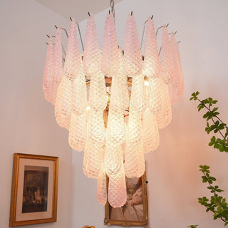 Aurora Lustre Rose Goutte Rosée Cascadant Romantique
